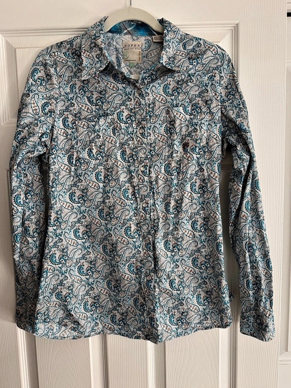 Roper Paisley Pearl Snap